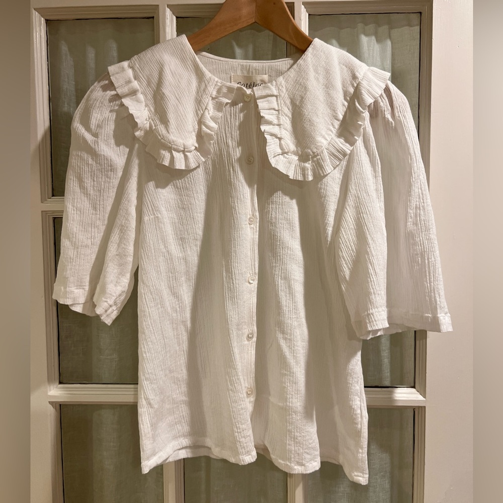 Cotelac crepe blouse